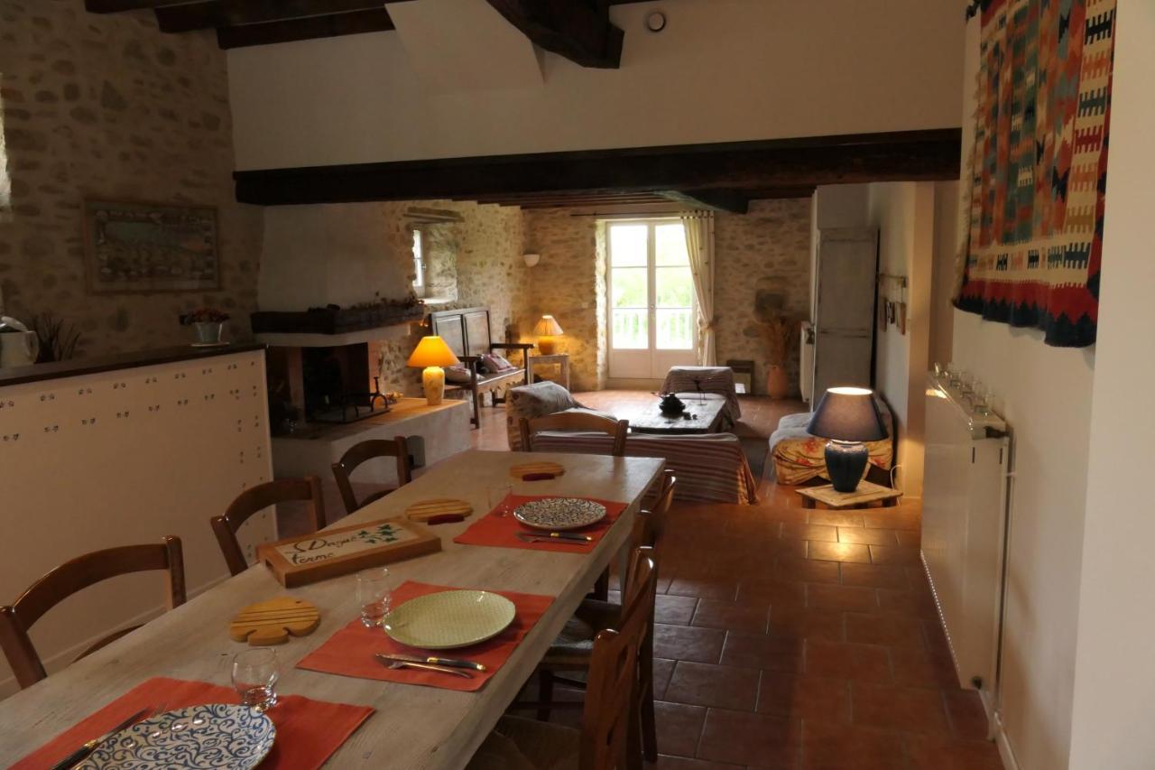 La Ferme Dague Bed & Breakfast Lasseube Dış mekan fotoğraf